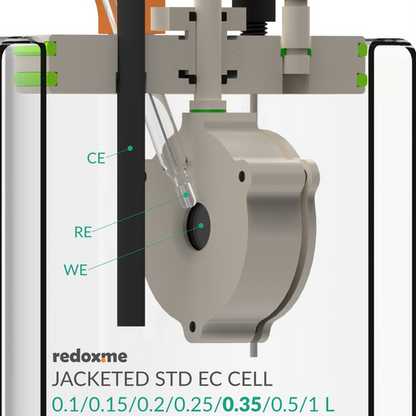 JACKETED STANDARD ELECTROCHEMICAL CELL SETUP