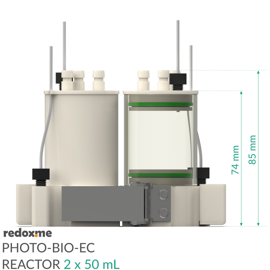 PHOTO-BIOELECTROCHEMICAL REACTOR 2 X 50 ML