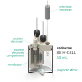 BASIC ELECTROCHEMICAL H-CELL SETUP