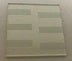 FTO Glass Substrate (TEC 7) with Pattern 1" x 1" x 1.1 mm, R: 7-10 ohm/sq 25pcs /pack