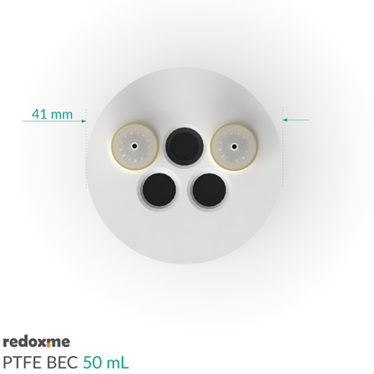 PTFE BASIC ELECTROCHEMICAL CELL SETUP