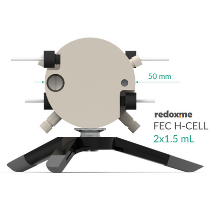 FLOW ELECTROCHEMICAL H-CELL SETUP