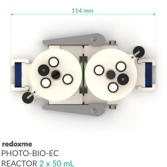 PHOTO-BIOELECTROCHEMICAL REACTOR 2 X 50 ML