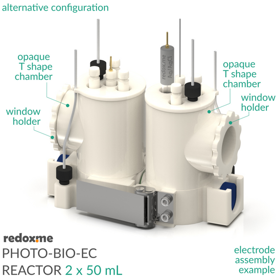 PHOTO-BIOELECTROCHEMICAL REACTOR 2 X 50 ML