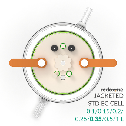 JACKETED STANDARD ELECTROCHEMICAL CELL SETUP
