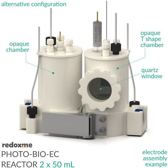 PHOTO-BIOELECTROCHEMICAL REACTOR 2 X 50 ML