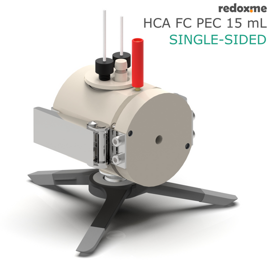 FRONT CONTACT PHOTO-ELECTROCHEMICAL SINGLE-SIDED CELL SETUP