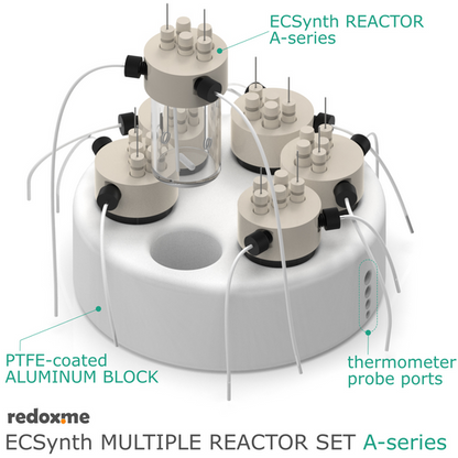 ELECTROSYNTHESIS MULTIPLE REACTOR SET, A-SERIES