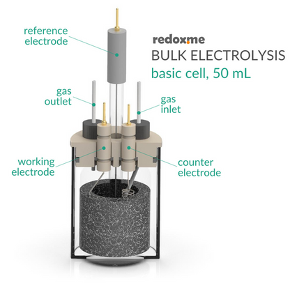 BULK ELECTROLYSIS BASIC CELL - 50 ML