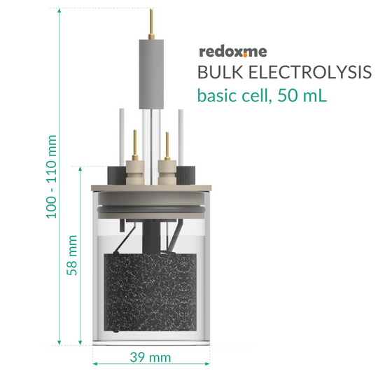 BULK ELECTROLYSIS BASIC CELL - 50 ML