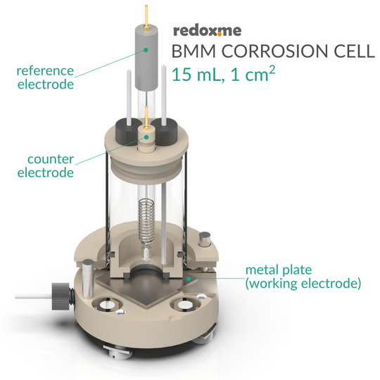 BOTTOM MOUNT CORROSION CELL SETUP