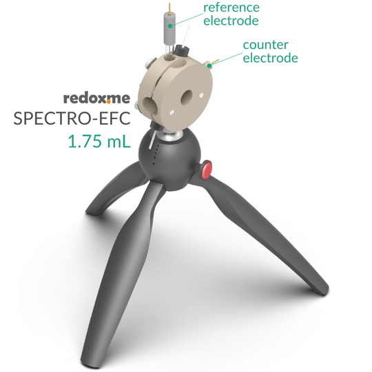 SPECTRO-ELECTROCHEMICAL FLOW CELL SETUP