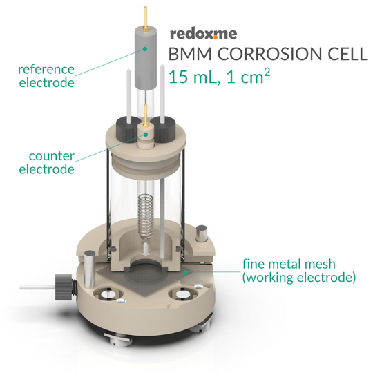 BOTTOM MOUNT CORROSION CELL SETUP