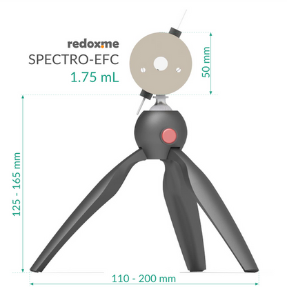 SPECTRO-ELECTROCHEMICAL FLOW CELL SETUP