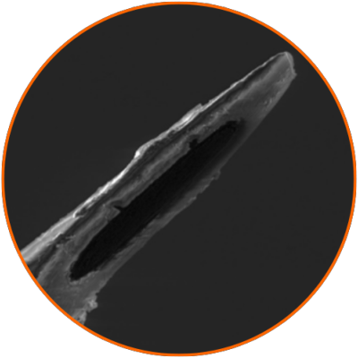 Bevelled Platinum‑Coated Carbon Fibre Microelectrode