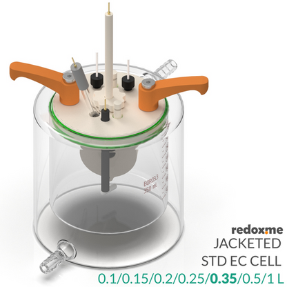 JACKETED STANDARD ELECTROCHEMICAL CELL SETUP