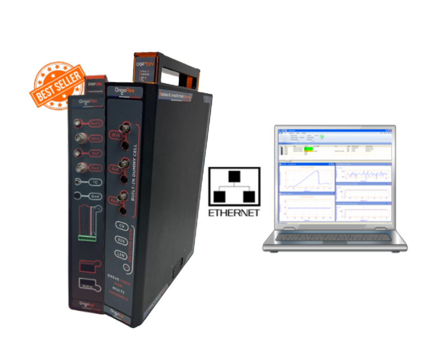 Origalys OGF⁺01A + OGF⁺DRV | Potentiostat/Galvanostat with EIS, ZRA ...