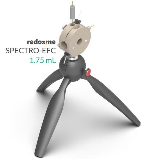 SPECTRO-ELECTROCHEMICAL FLOW CELL SETUP