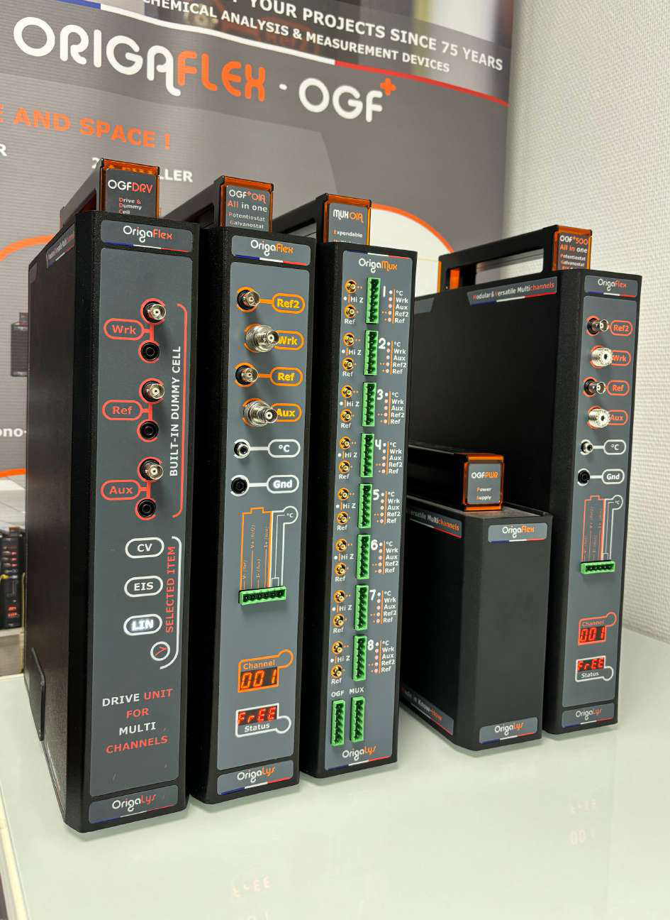 OrigaFlex Range Multi-Channel Potentiostat With Impedance For Electrochemical Measurements
