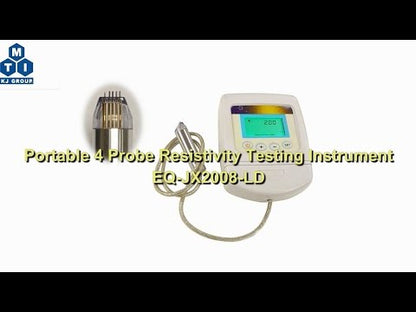 Portable 4 Probe Resistivity Tester for Electrodes and Crystal Substrate and - EQ-JX2008-LD